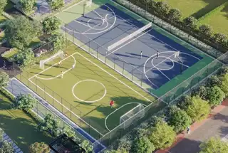 Multipurpose Court at Kalpataru Ardene